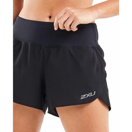 2xu x vent 3 inch layer womens running shorts black 28827886813392