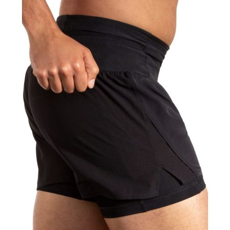 Brooks High Point 2 2 In 1 Shorts 211495 001 Side