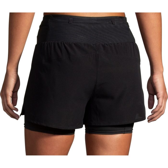 Brooks High Point 3 Inch 2 In 1 Shorts 221656 001 Back