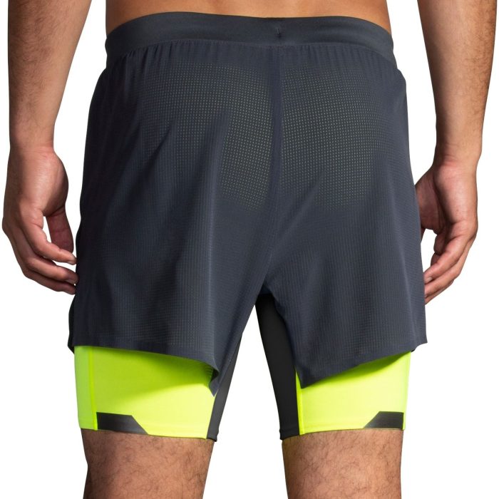 Brooks Run 5 Inch Visible 2 In 1 Shorts 211405 044 Back