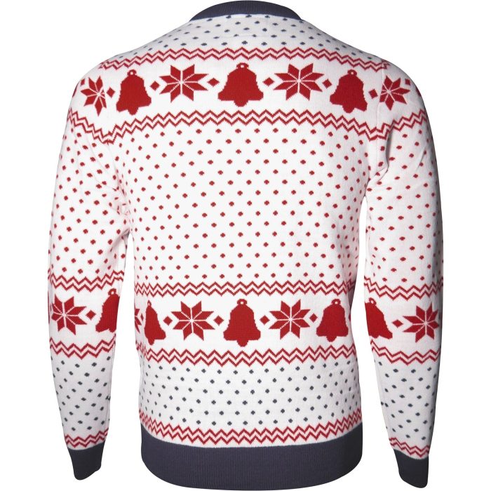 Christmas Ready To Jingle Jumper 1A189581 Winter White Back