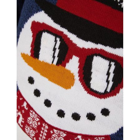 Christmas Snowman Shades Jumper 1A17384 INK Details