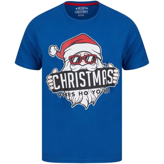 Christmas Vibes Short Sleeve 1C194831 Blue