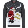 Christmas Yellow Snow Jumper 1A189541 Grey