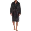 Club Room Long Sleeve Dressing Robe 100132035 Grey