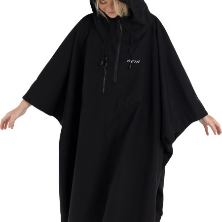 Dryrobe Waterproof Poncho A OS PON BK