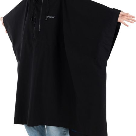 Dryrobe Waterproof Poncho A OS PON BK Details 2