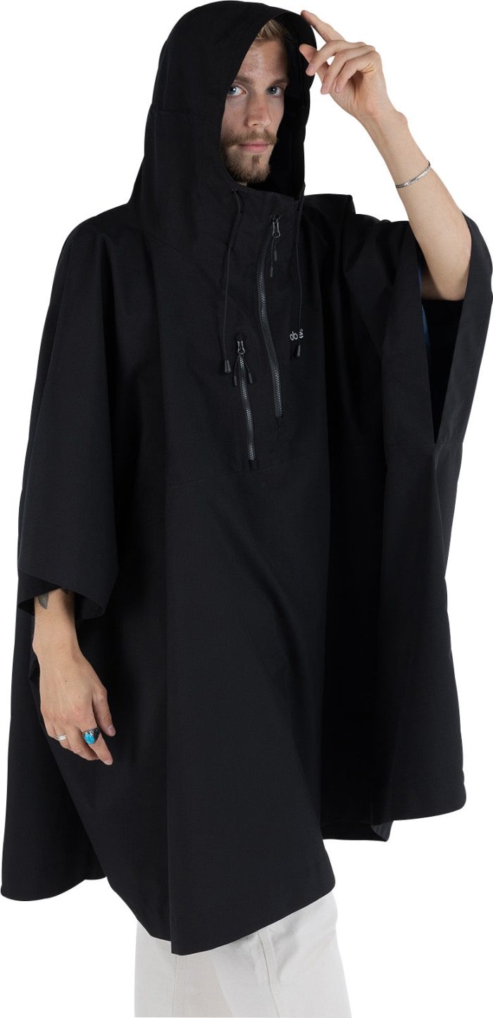 Dryrobe Waterproof Poncho A OS PON BK Details 6