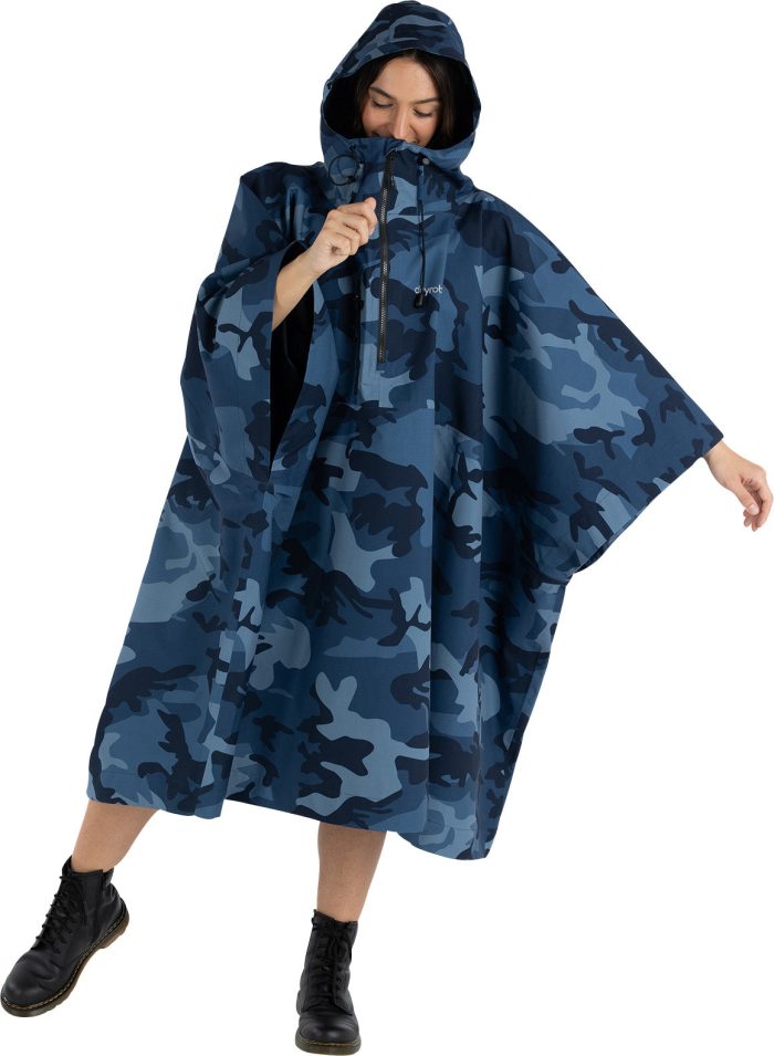 Dryrobe Waterproof Poncho A OS PON BL CAM Details 3