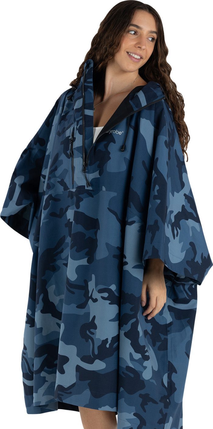 Dryrobe Waterproof Poncho A OS PON BL CAM Details 7