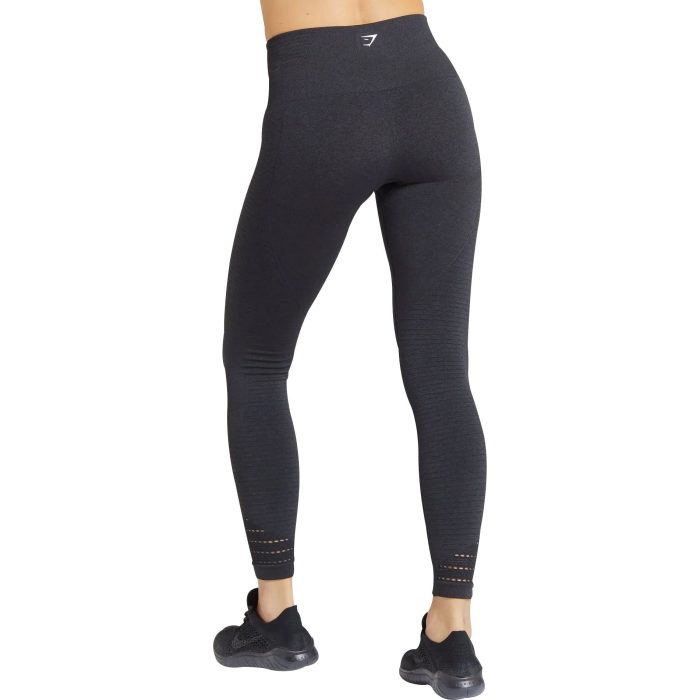 Gymshark Origin Seamless Long Tights GLLG4131 BKM Back