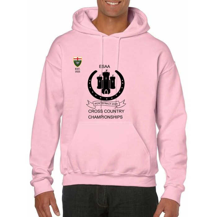 More Mile Classic ESAA Pontefract 2024 Championships Hoody Pink