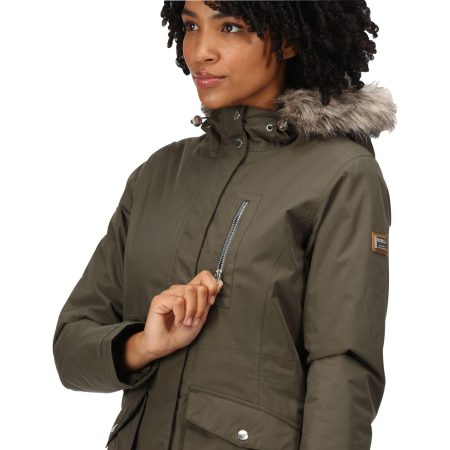 Regatta Serleena Insulated Waterproof Jacket RWP283 41C Details 1