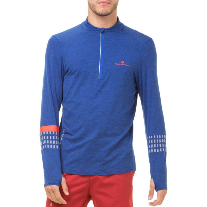 Ronhill Tech Afterhours Half Zip Long Sleeve 006433 01053 Front