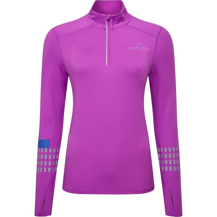 Ronhill Tech Afterhours Half Zip Long Sleeve 006458 01090 Front