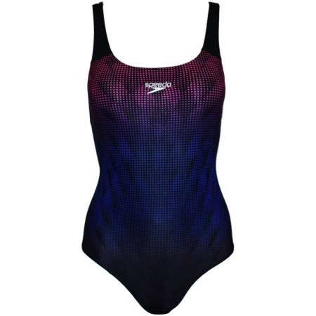 Speedo Digital Placement Powerback Swimsuit 8 06187B723 Front