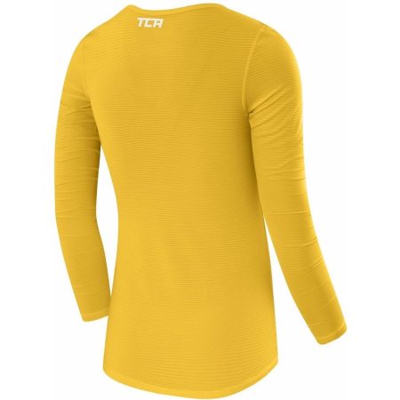 TCA Air Long Sleeve S 33 WOBALS Yellow back