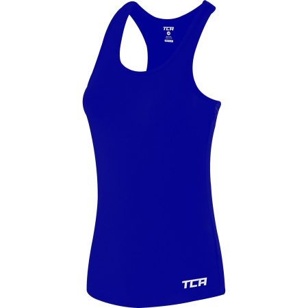 TCA Tech Racerback Vest S 2X WTTA Blue