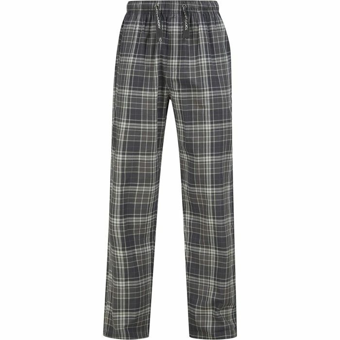 Tokyo Broad Checked Lounge Pants 1Q17033 Grey