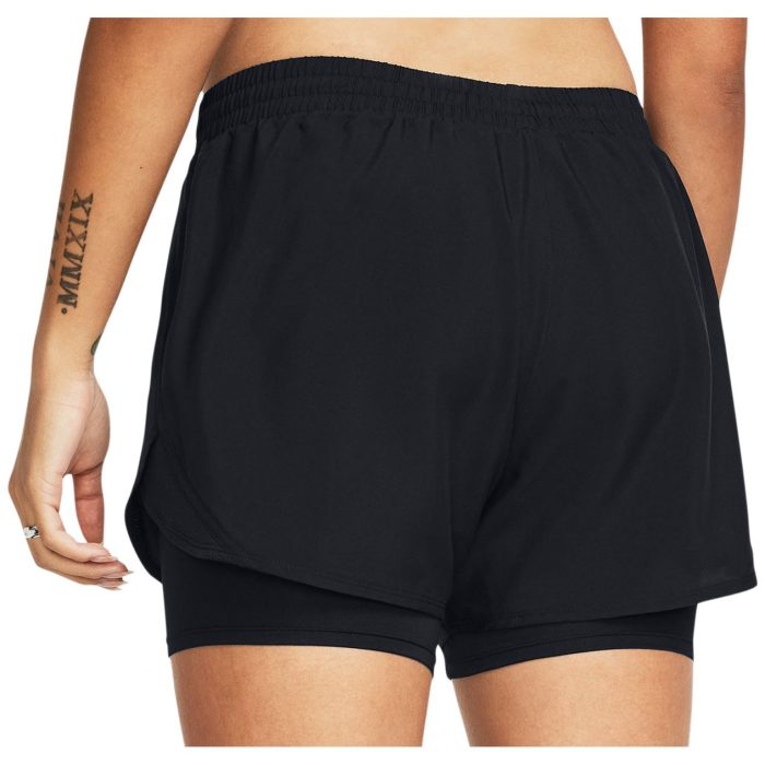 Under Armour Fly By 2 In 1 Shorts 1382440 001 Back