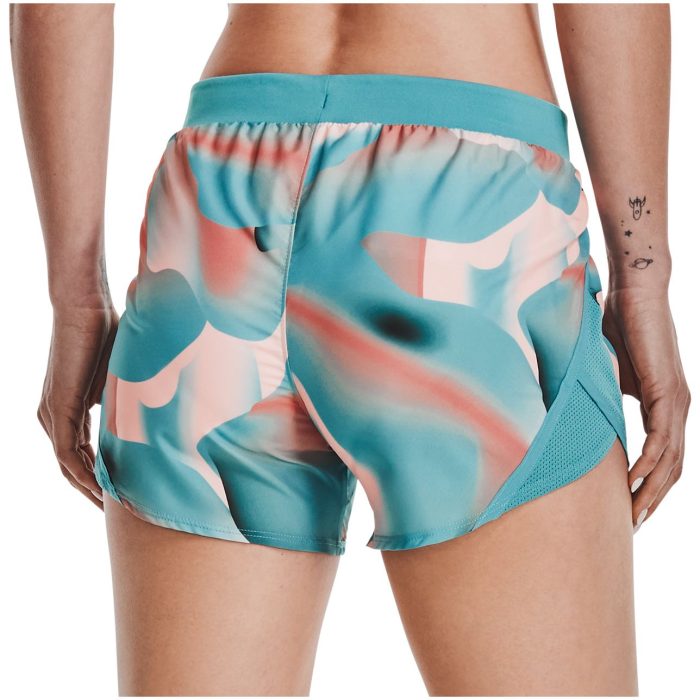 Under Armour Fly By 2 Printed Shorts 1350198 476 Back