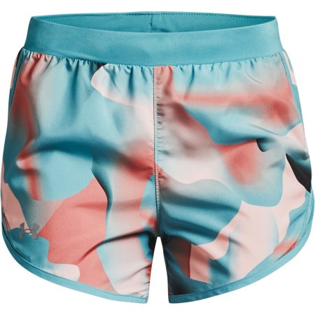 Under Armour Fly By 2 Printed Shorts 1350198 476 Front