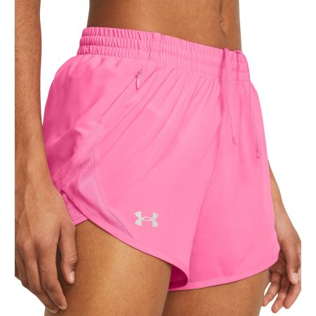 Under Armour Fly By 3 Inch Shorts 1382438 682 Side