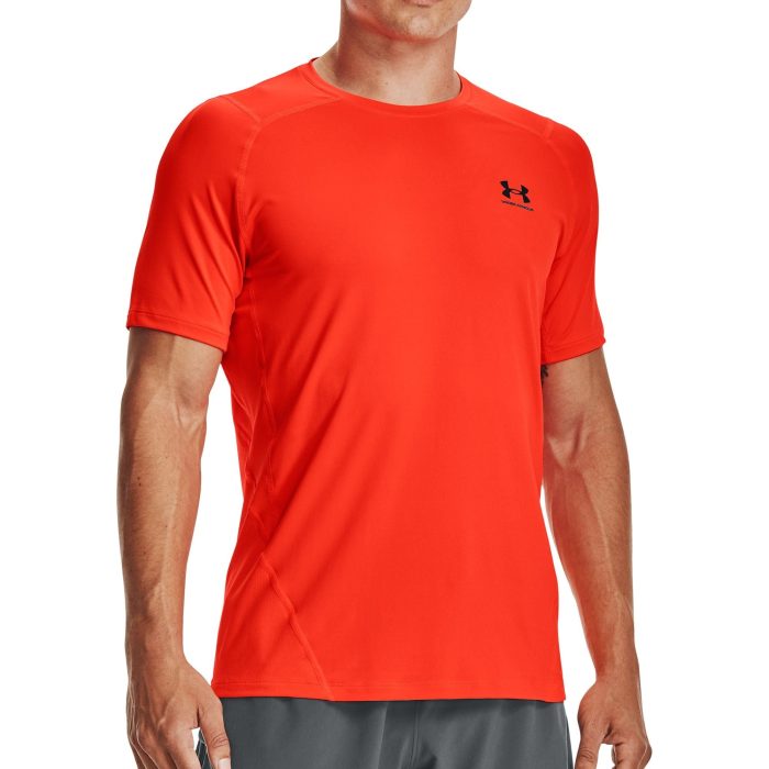 Under Armour HeatGear Fitted Short Sleeve 1361683 296