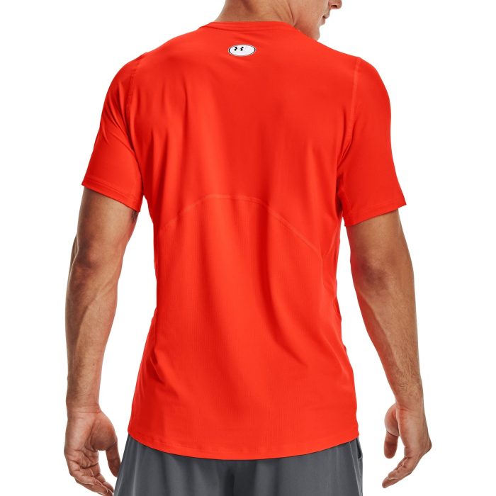 Under Armour HeatGear Fitted Short Sleeve 1361683 296 Back