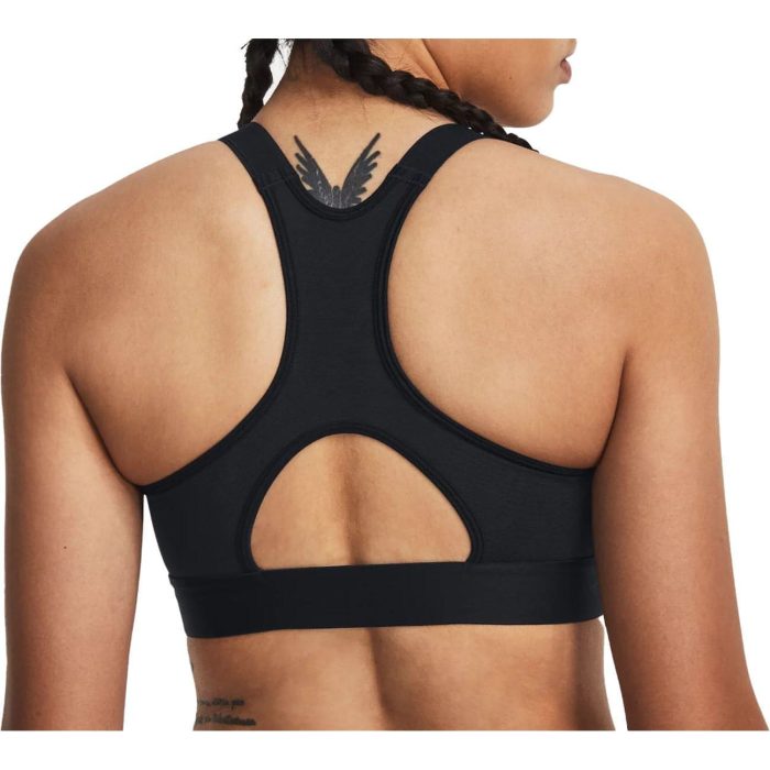 Under Armour HeatGear High Sports Bra 1379195 001 Back