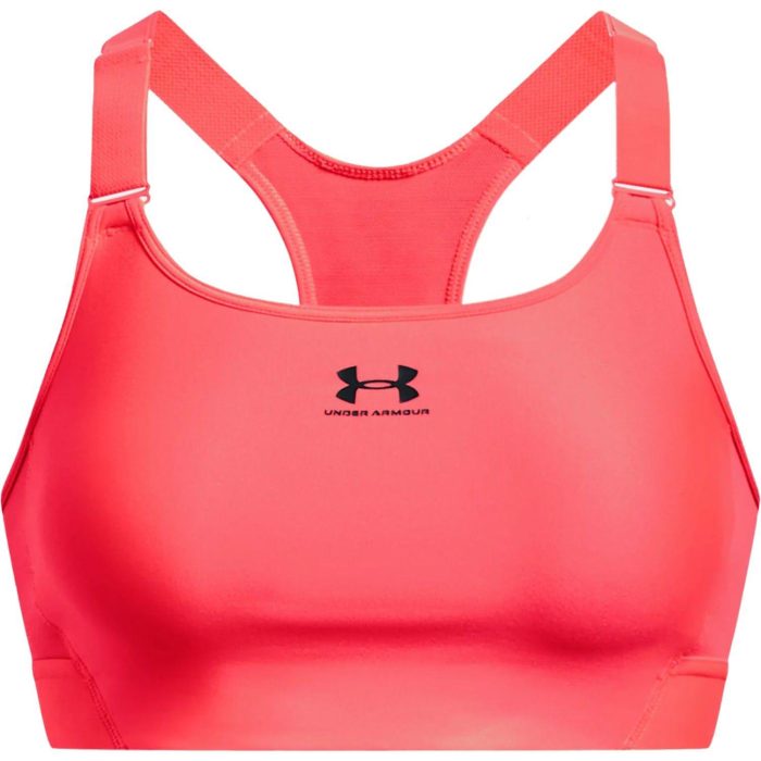 Under Armour HeatGear High Sports Bra 1379195 628 Front