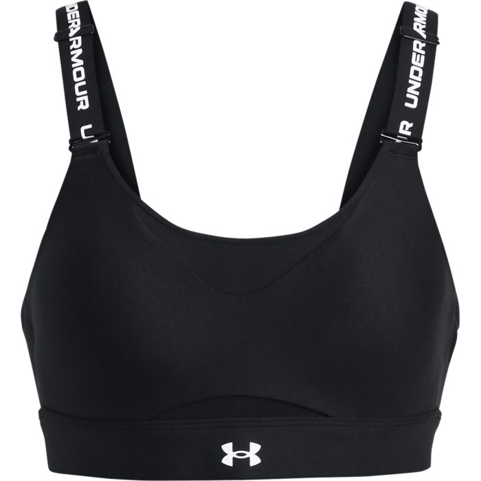 Under Armour Infinity 2 High Sports Bra 1384112 001 Front