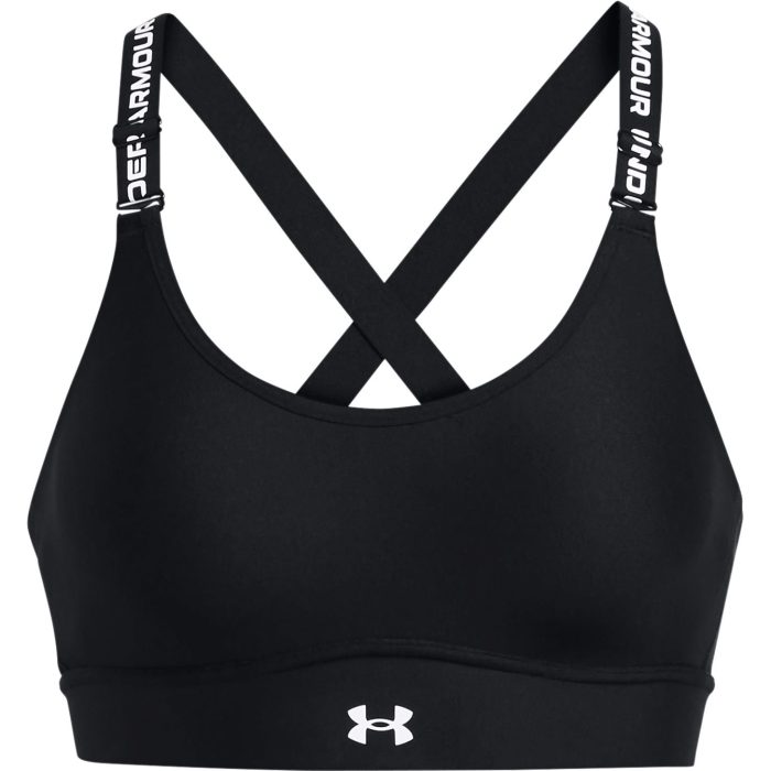 Under Armour Infinity 2 Mid Sports Bra 1384123 001 Front