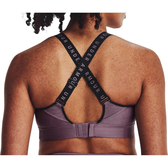 Under Armour Infinity High Sports Bra 1351994 500 Back