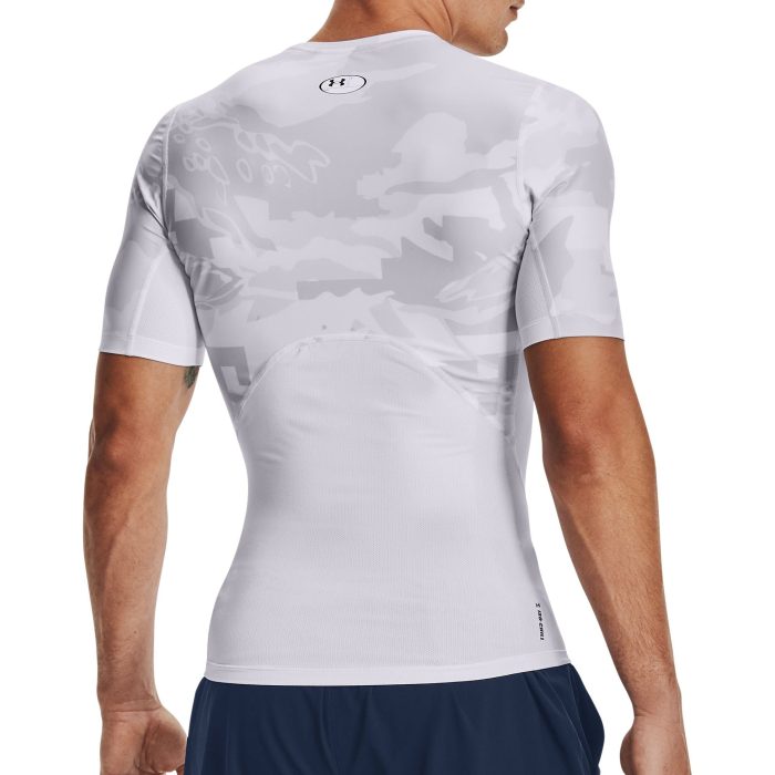 Under Armour Iso Chill Compression Prined Short Sleeve 1361514 100 Back