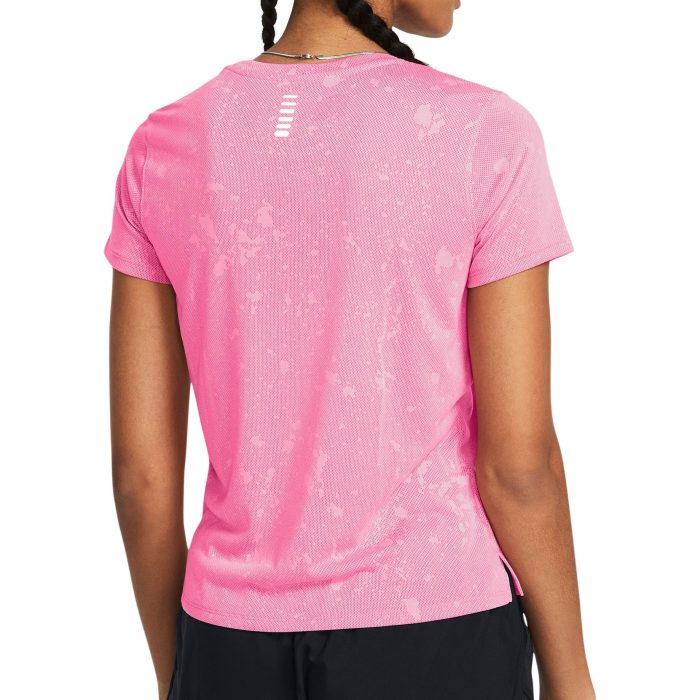 Under Armour Launch Splatter Short Sleeve 1382435 682 Back