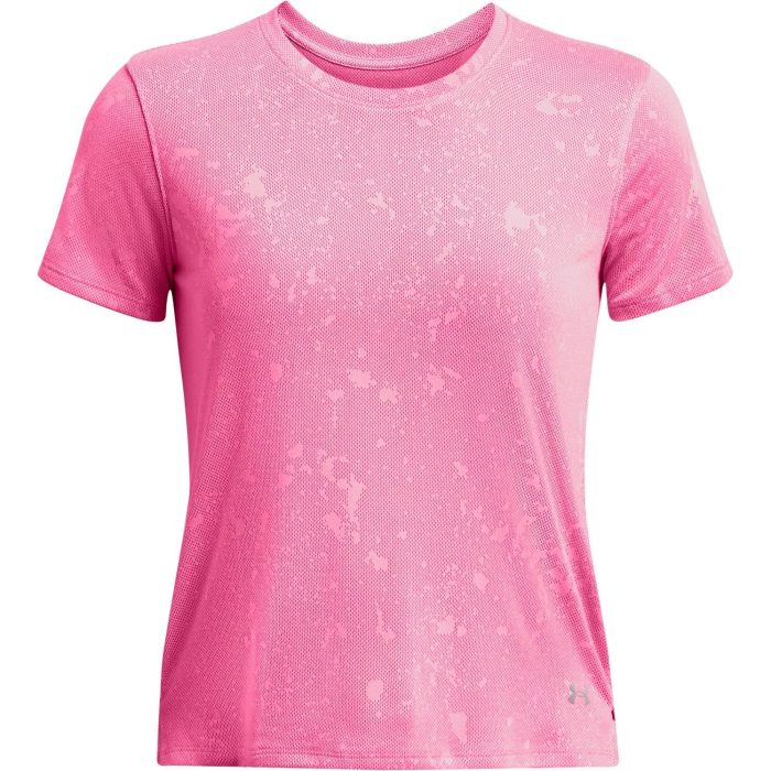 Under Armour Launch Splatter Short Sleeve 1382435 682 Front