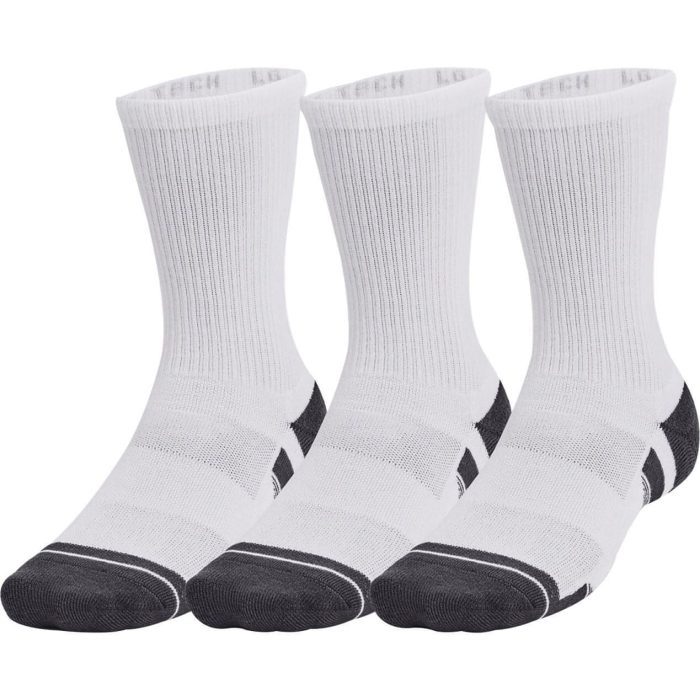 Under Armour Performance Tech 3 Pack Cerw Socks 1379512 100