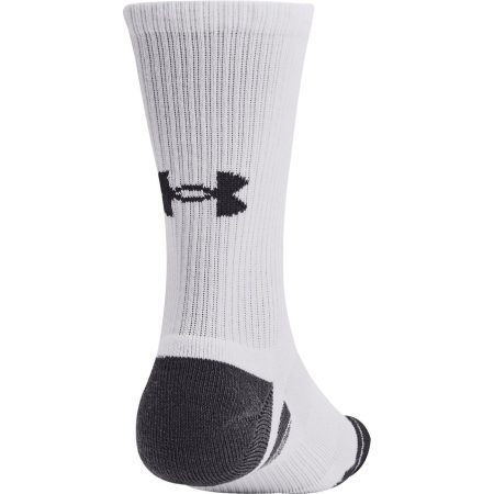 Under Armour Performance Tech 3 Pack Cerw Socks 1379512 100 Back