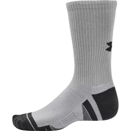 Under Armour Performance Tech 3 Pack Crew Socks 1379512 011 Side