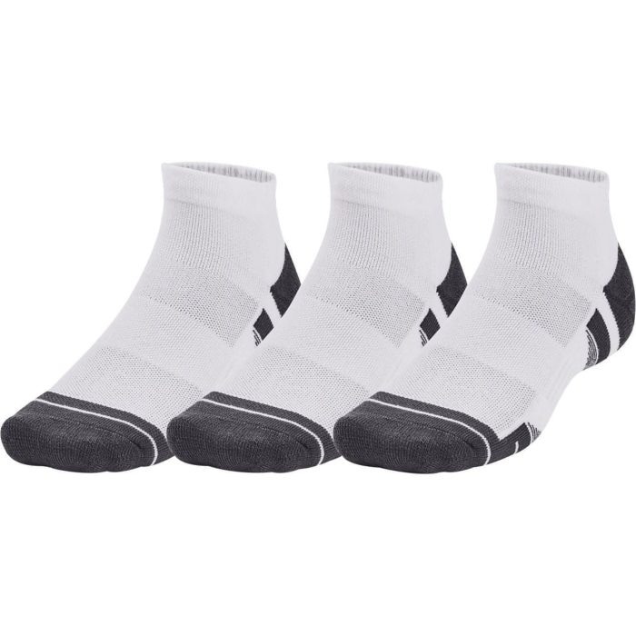 Under Armour Performance Tech 3 Pack Low Cut Socks 1379504 100