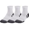 Under Armour Performance Tech 3 Pack Quarter Socks 1379510 100