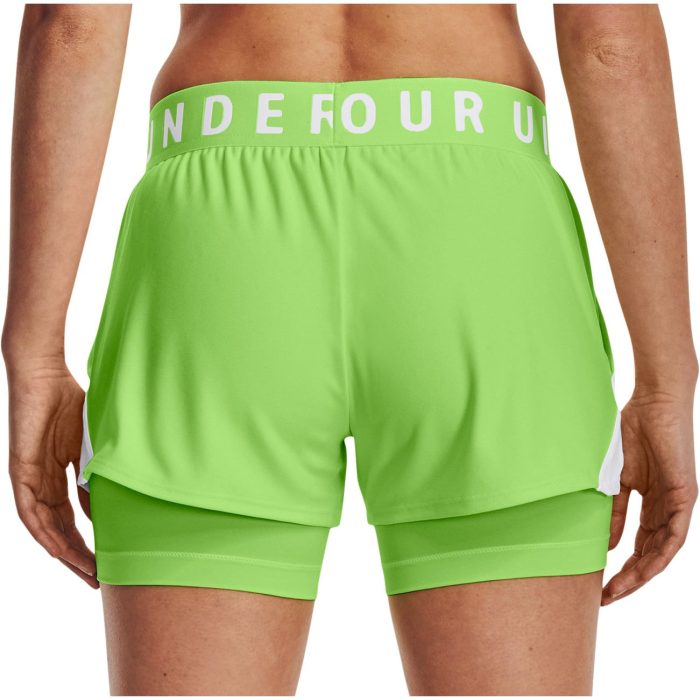 Under Armour Play 2 In 1 Shorts 1351981 752 Back