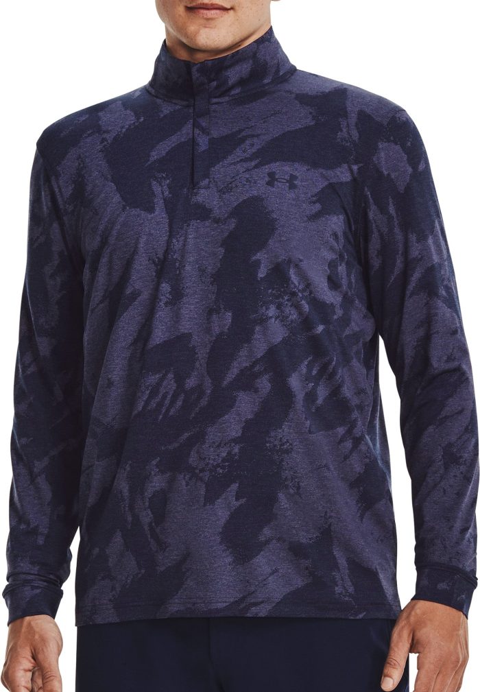 Under Armour Playoff Jacquard Half Zip Long Sleeve 1381003 410