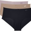 Under Armour Pure Stretch 3 Pack Hipster Brief 1325616 004