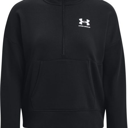 Under Armour Rival Fleece Half Zip 1373030 001 Front