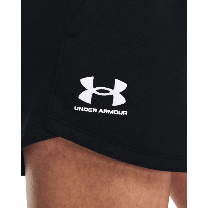 Under Armour Rival Fleece Shorts 1369858 001 Details 1