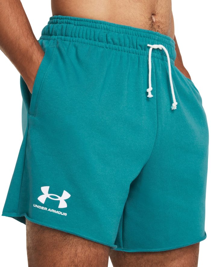 Under Armour Rival Terry 6 Inch Shorts 1382427 464