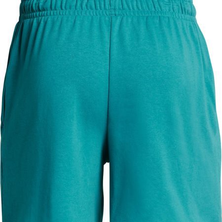 Under Armour Rival Terry 6 Inch Shorts 1382427 464 Back2