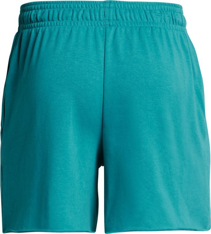 Under Armour Rival Terry 6 Inch Shorts 1382427 464 Back2